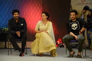 Akhil Promotes 100 Days of Love Movie